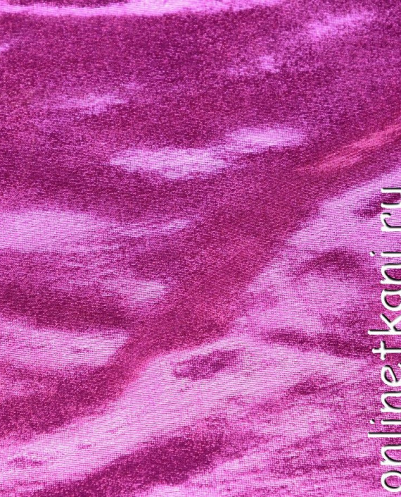 Ткань Парча Стрейч 037 цвет малиновый картинка 1