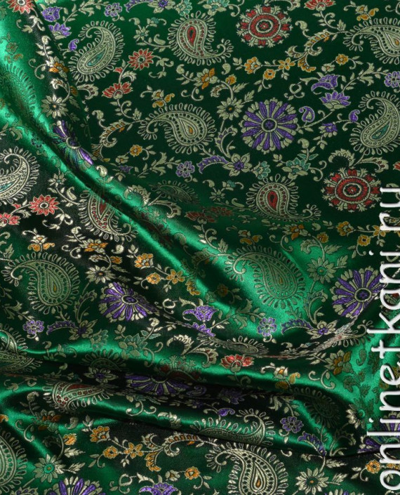 Ткань Китайский шелк "Нефритовое цветение" картинка