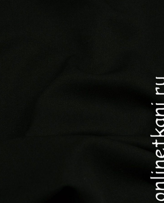 Ткань Костюмная 0125 цвет черный картинка