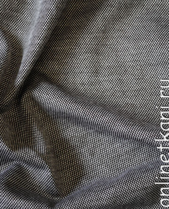 Ткань трикотаж "Рифленый" 0045 цвет серый картинка 3