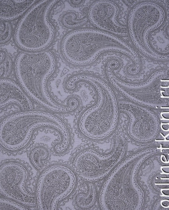 Ткань Трикотаж Хлопок "Александри" 0015 цвет серый абстрактный картинка