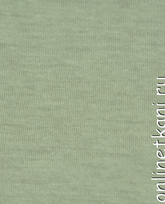 Ткань Трикотаж 0119 цвет зеленый меланж картинка