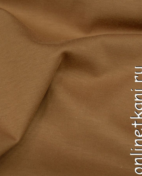 Ткань Трикотаж 0130 цвет коричневый меланж картинка 2