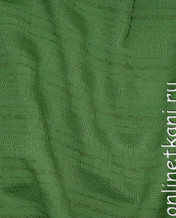 Ткань Рубашечная "Зелено яблоко" 0016 цвет зеленый картинка 3