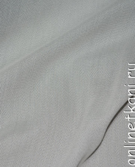 Ткань Рубашечная "Мелкая полоска" 0018 цвет серый в полоску картинка