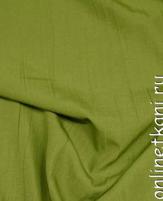 Ткань Вискоза 0105 цвет зеленый картинка