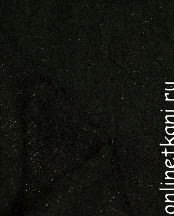Ткань Вискоза 0150 цвет черный картинка 1