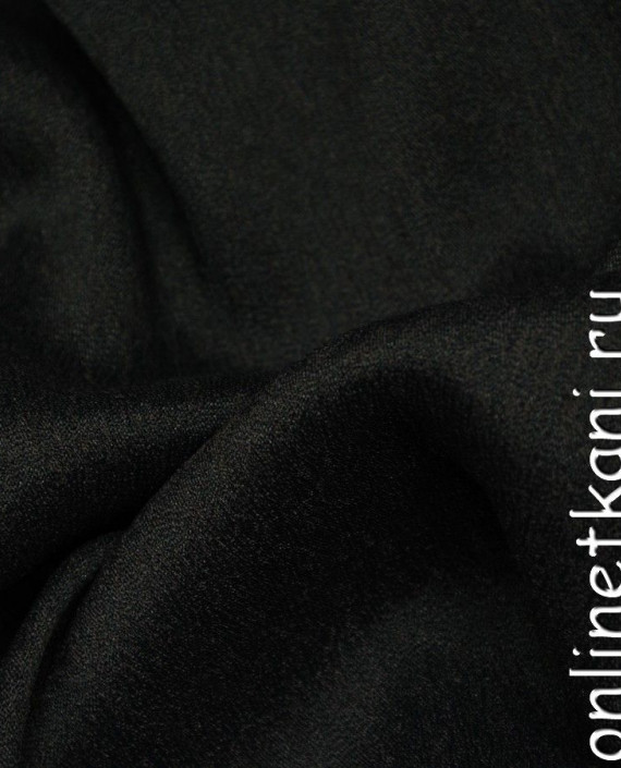 Вискоза рубашечная креповая 0179 цвет черный картинка 1
