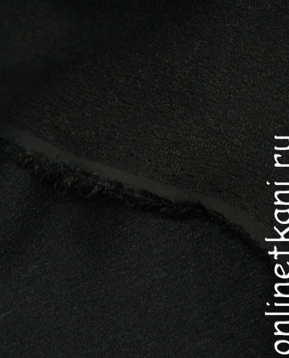 Вискоза рубашечная креповая 0179 цвет черный картинка 2