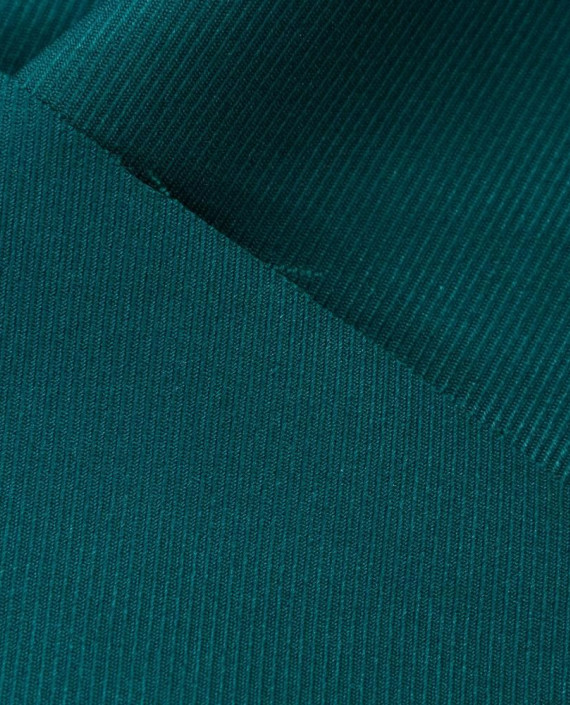 Костюмная ткань 0919 цвет зеленый полоска картинка 2