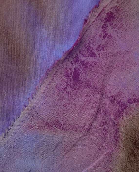 Вискоза плательная 0662 цвет сиреневый абстрактный картинка 2