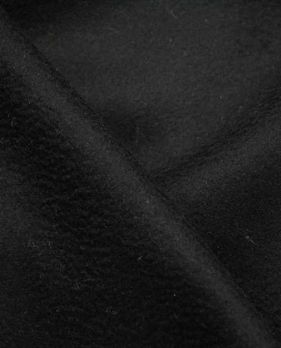 Шерсть Пальтовая 2412 цвет черный картинка 1