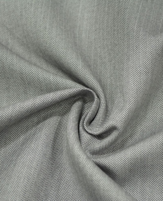 Хлопок Костюмный 2900 цвет серый геометрический картинка
