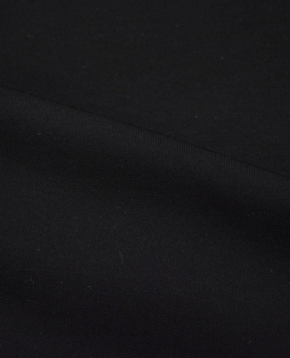 Ткань трикотаж  2856 цвет черный картинка 2