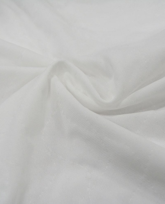 Сетка  Трикотажная Стеганная 251 цвет белый абстрактный картинка