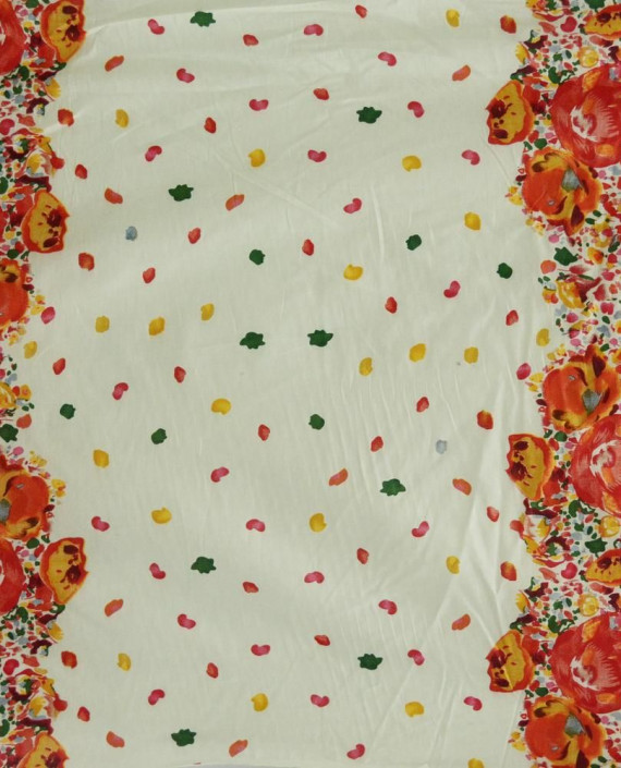 Хлопок Принтованный Купон 2931 цвет разноцветный цветочный картинка