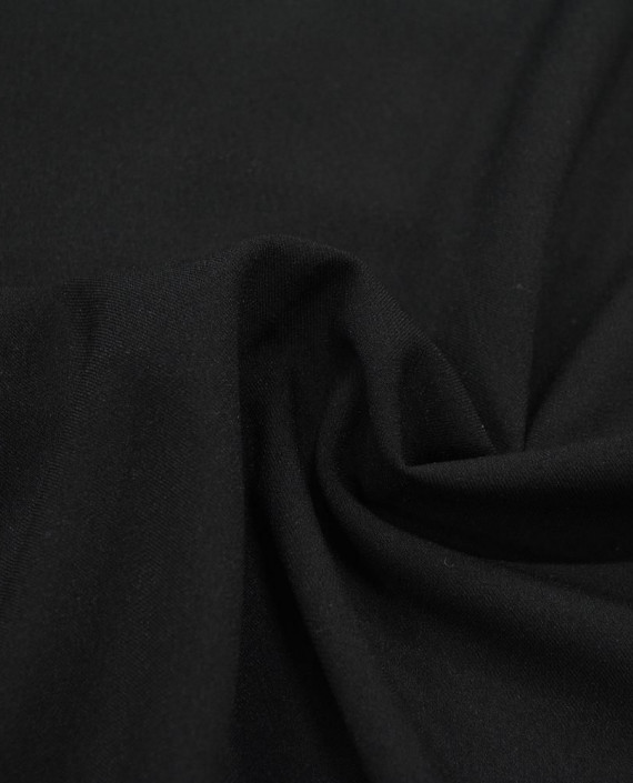 Ткань Костюмная 1055 цвет черный картинка
