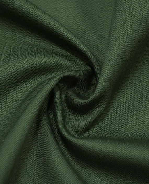 Хлопок Костюмный 2947 цвет зеленый геометрический картинка