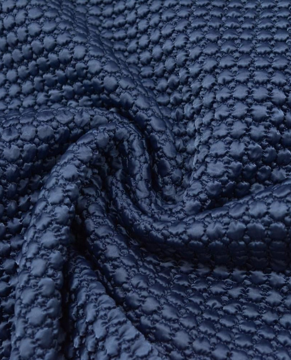 Стежка Курточная Двухсторонняя 163 цвет синий абстрактный картинка