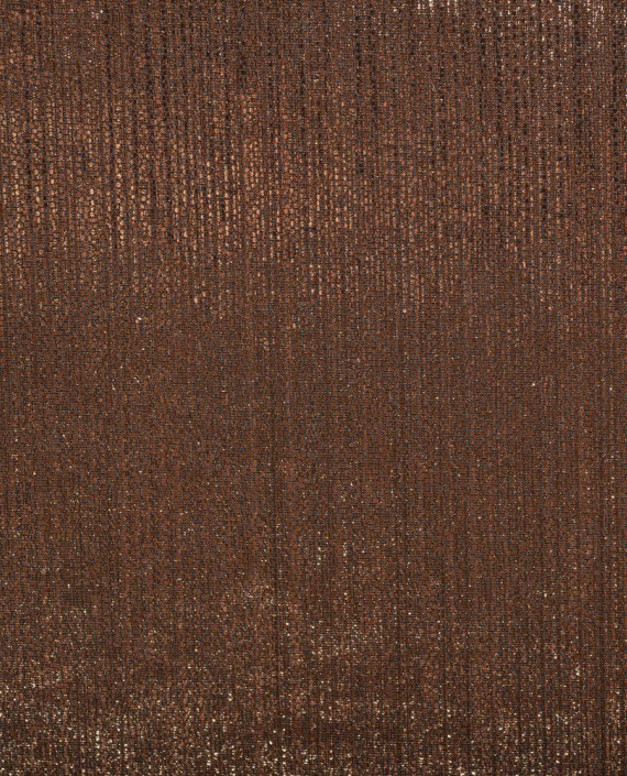 Парча Стрейч - последний отрез 1.4 м. 1163 цвет коричневый крупа картинка