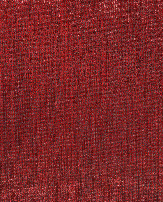Последний отрез 0.6м Парча Стрейч 1168 цвет красный крупа картинка
