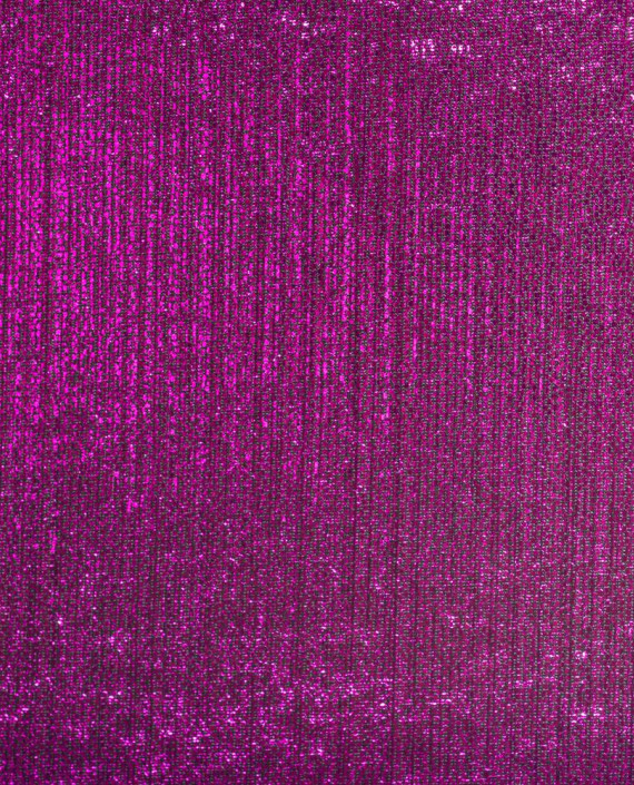 Трикотаж с напылением 169 цвет фиолетовый крупа картинка