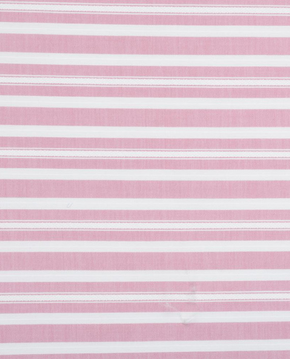 Хлопок рубашечный 3346 цвет розовый в полоску картинка 2