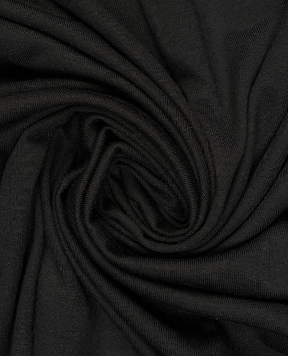 Трикотаж кулирка 3284 цвет черный картинка