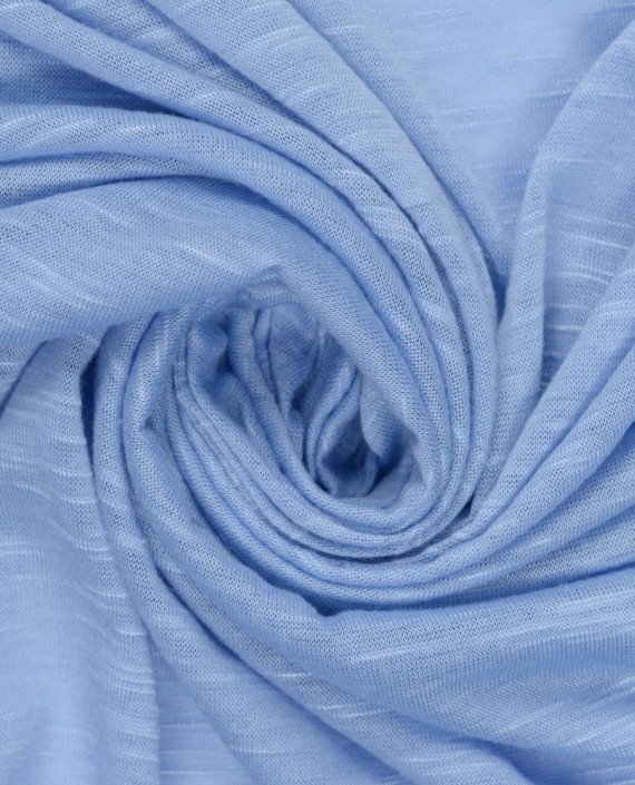 Трикотаж вискозный 3281 цвет голубой картинка