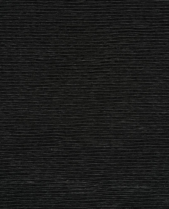 Шифон плиссе 1195 цвет черный картинка 2