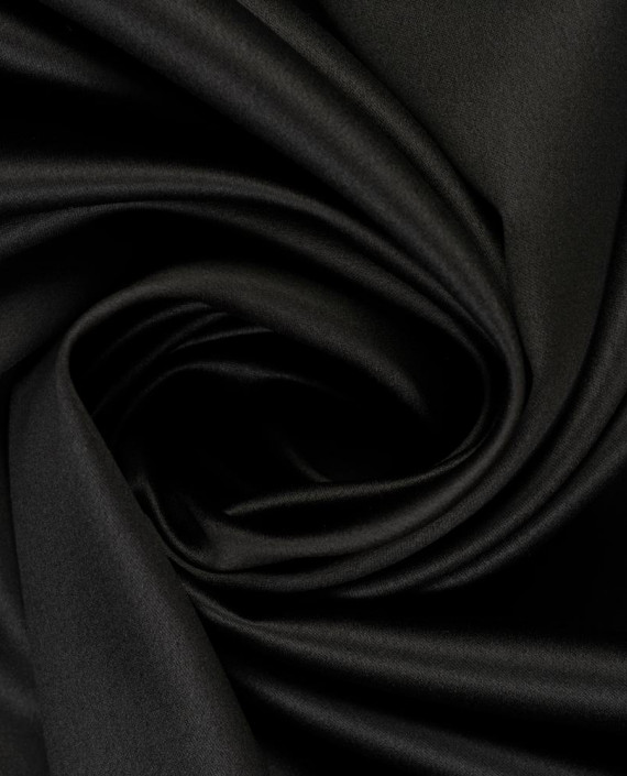 Сатин плательный 1194 цвет черный картинка