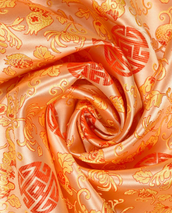 Китайский шелк  0355 цвет разноцветный цветочный картинка