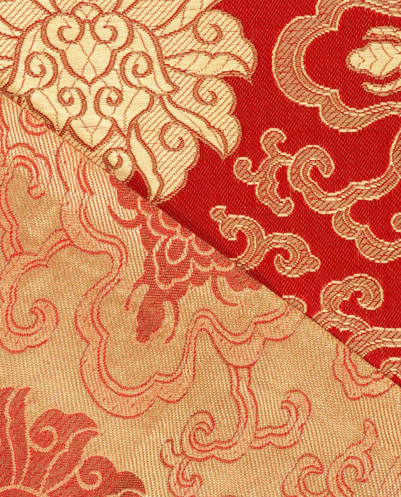 Китайский шелк  0357 цвет разноцветный цветочный картинка 1