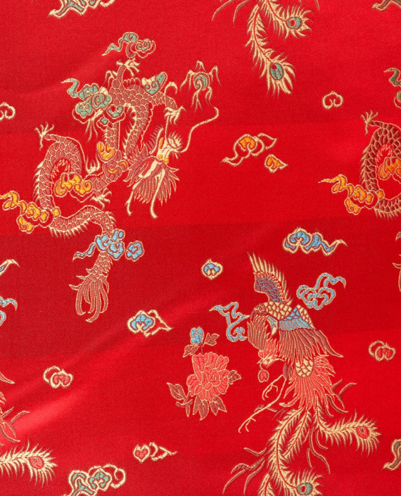 Китайский шелк  0361 цвет разноцветный абстрактный картинка 2