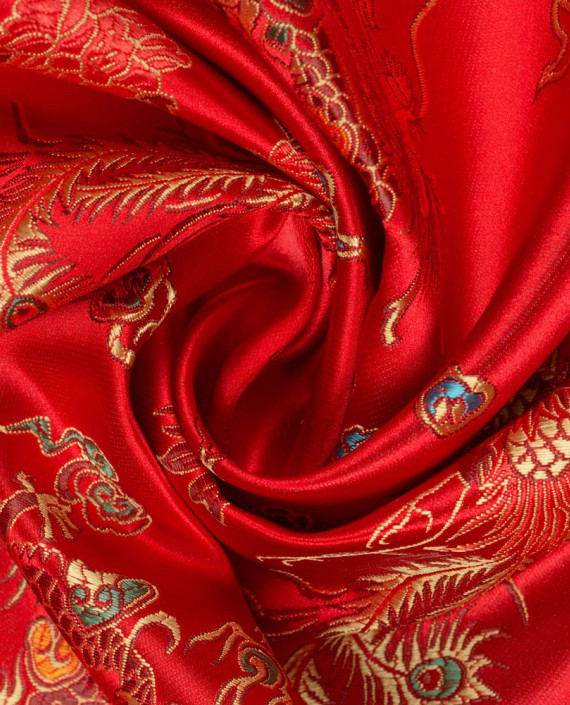 Китайский шелк  0361 цвет разноцветный абстрактный картинка