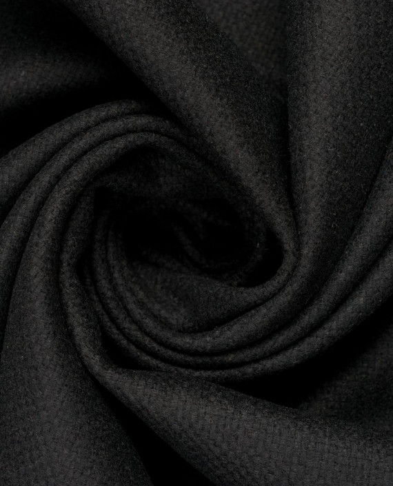 Шерсть пальтовая 2671 цвет черный картинка