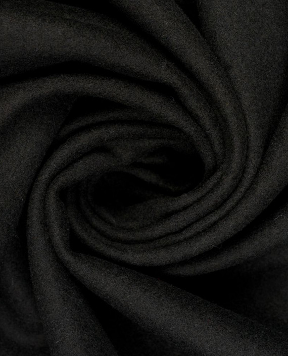 Шерсть пальтовая 2695 цвет черный картинка