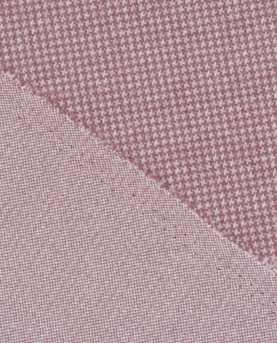 Трикотаж джерси 2727 цвет розовый в клетку картинка 1