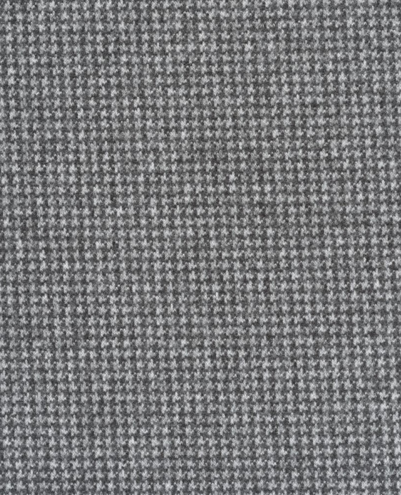 Трикотаж джерси 2726 цвет серый в клетку картинка 2