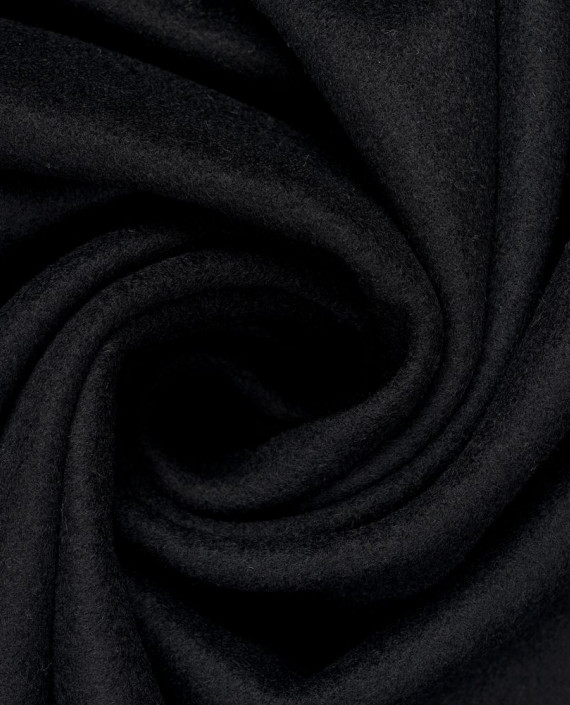 Шерсть пальтовая 2689 цвет черный картинка
