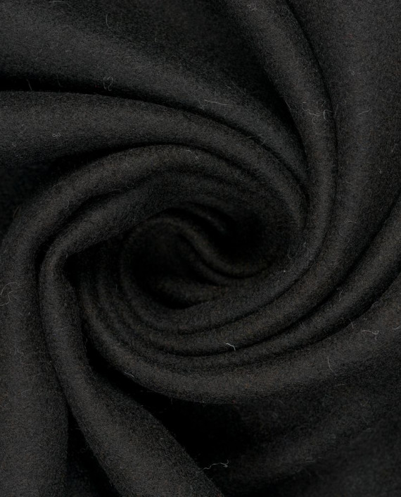 Шерсть пальтовая 2685 цвет черный картинка