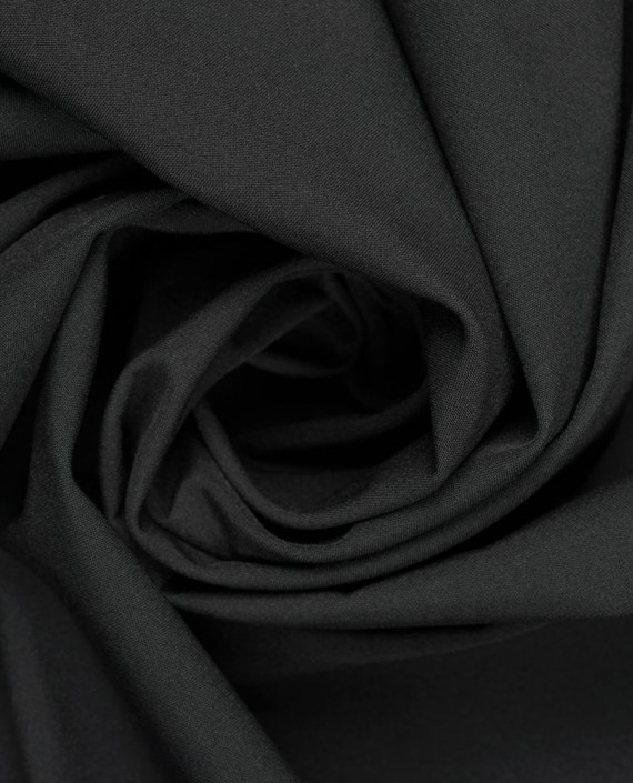 Ткань Курточная дублированная 1010 цвет черный картинка