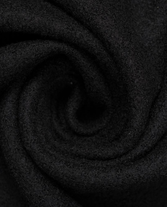 Шерсть пальтовая Hugo Boss 2791 цвет черный картинка