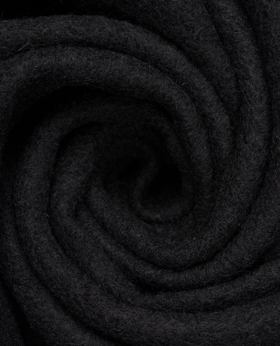 Шерсть пальтовая Hugo Boss 2792 цвет черный картинка