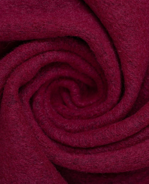 Шерсть пальтовая Hugo Boss 2795 цвет бордовый картинка