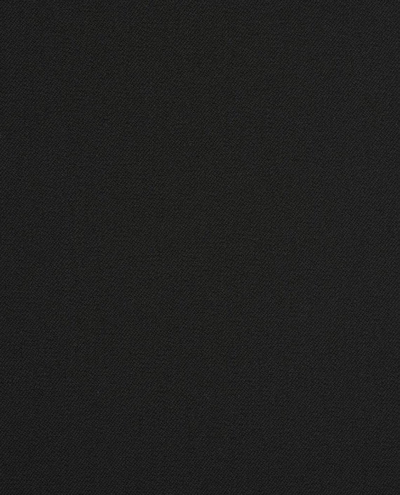 Поливискоза костюмная  0155 цвет черный картинка 2