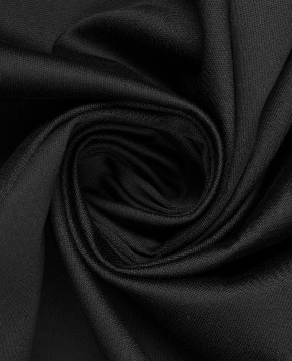 Хлопок костюмный 3405 цвет черный картинка