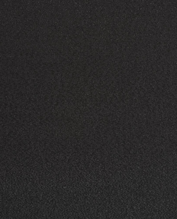Поливискоза плательная с люрексом 1225 цвет черный картинка 2