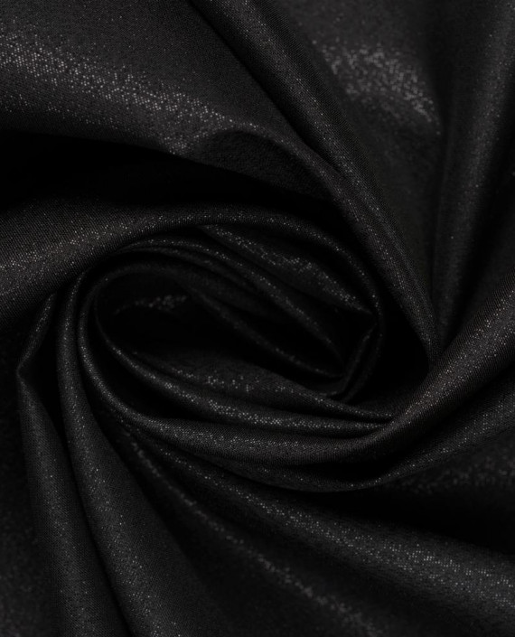 Поливискоза плательная с люрексом 1225 цвет черный картинка