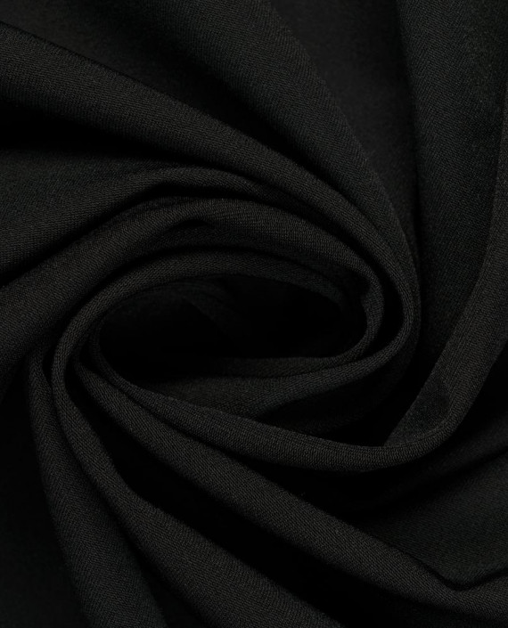 Ткань костюмная 0182 цвет черный картинка
